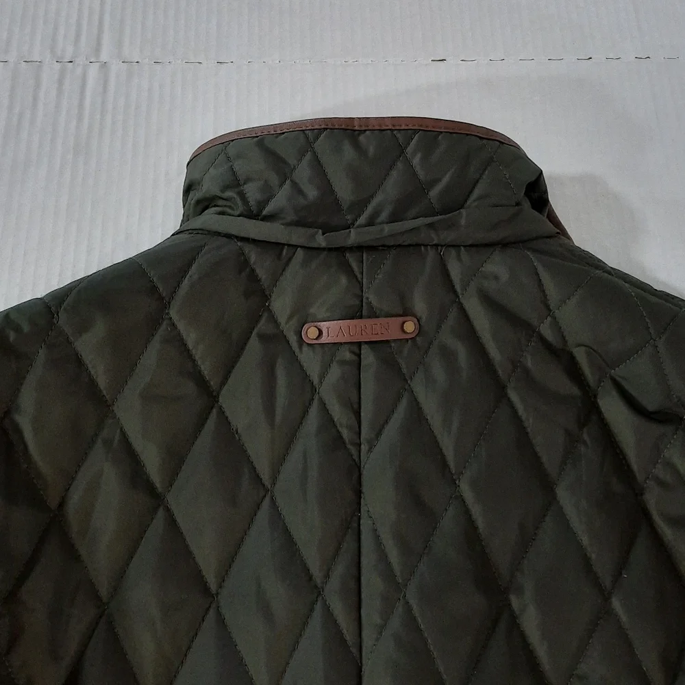 Lauren Ralph Lauren Long Quilted Coat - Picture 7 of 8
